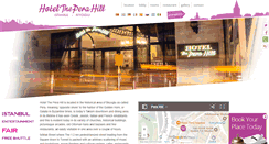 Desktop Screenshot of hoteltheperahill.com